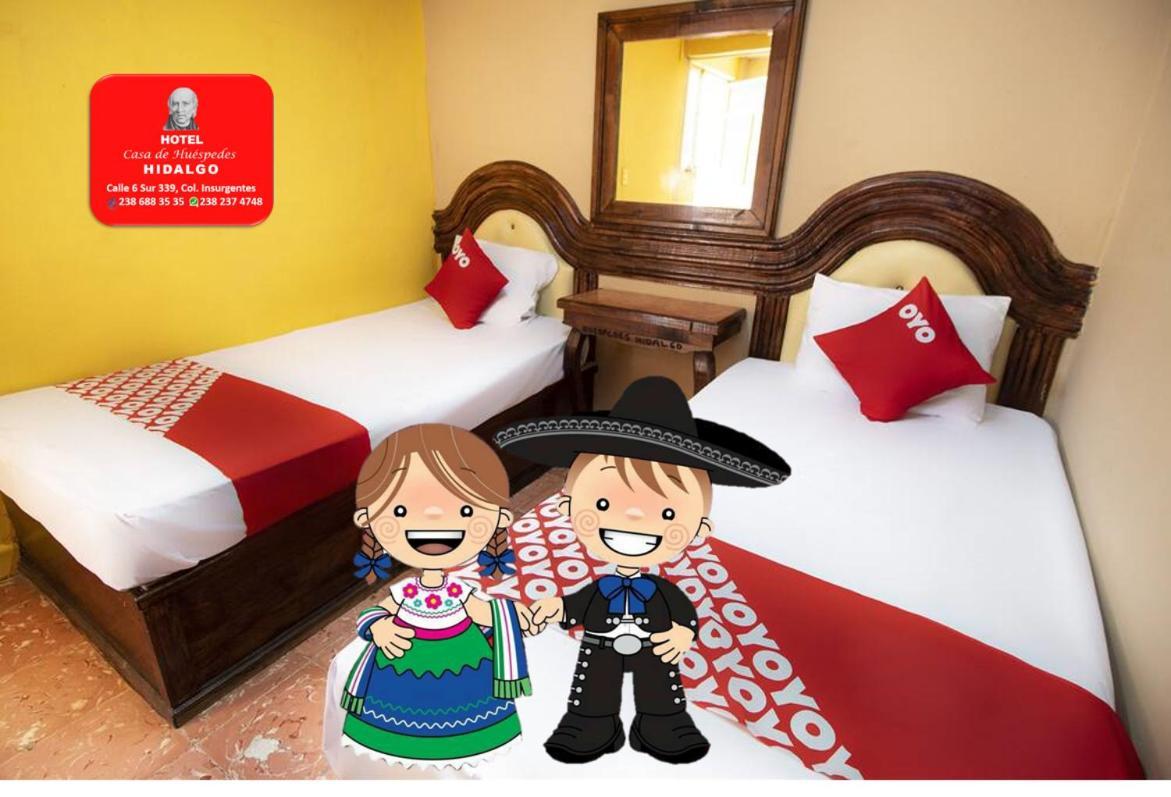 Hotel Casa De Huespedes Hidalgo Tehuacán 外观 照片